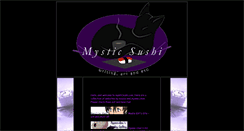 Desktop Screenshot of mysticsushi.com